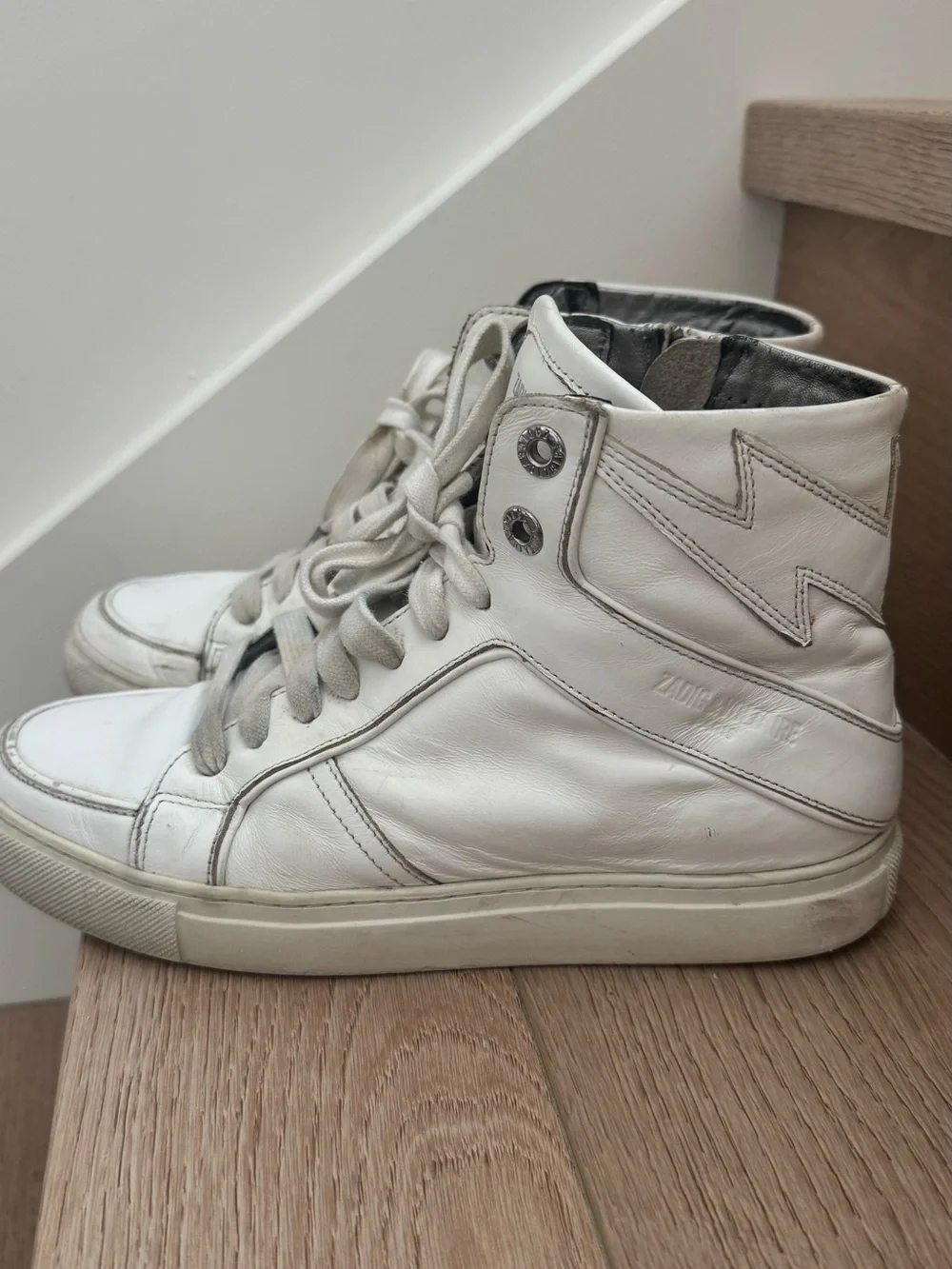 Zadig&Voltaire high flash high top sneakers eu37